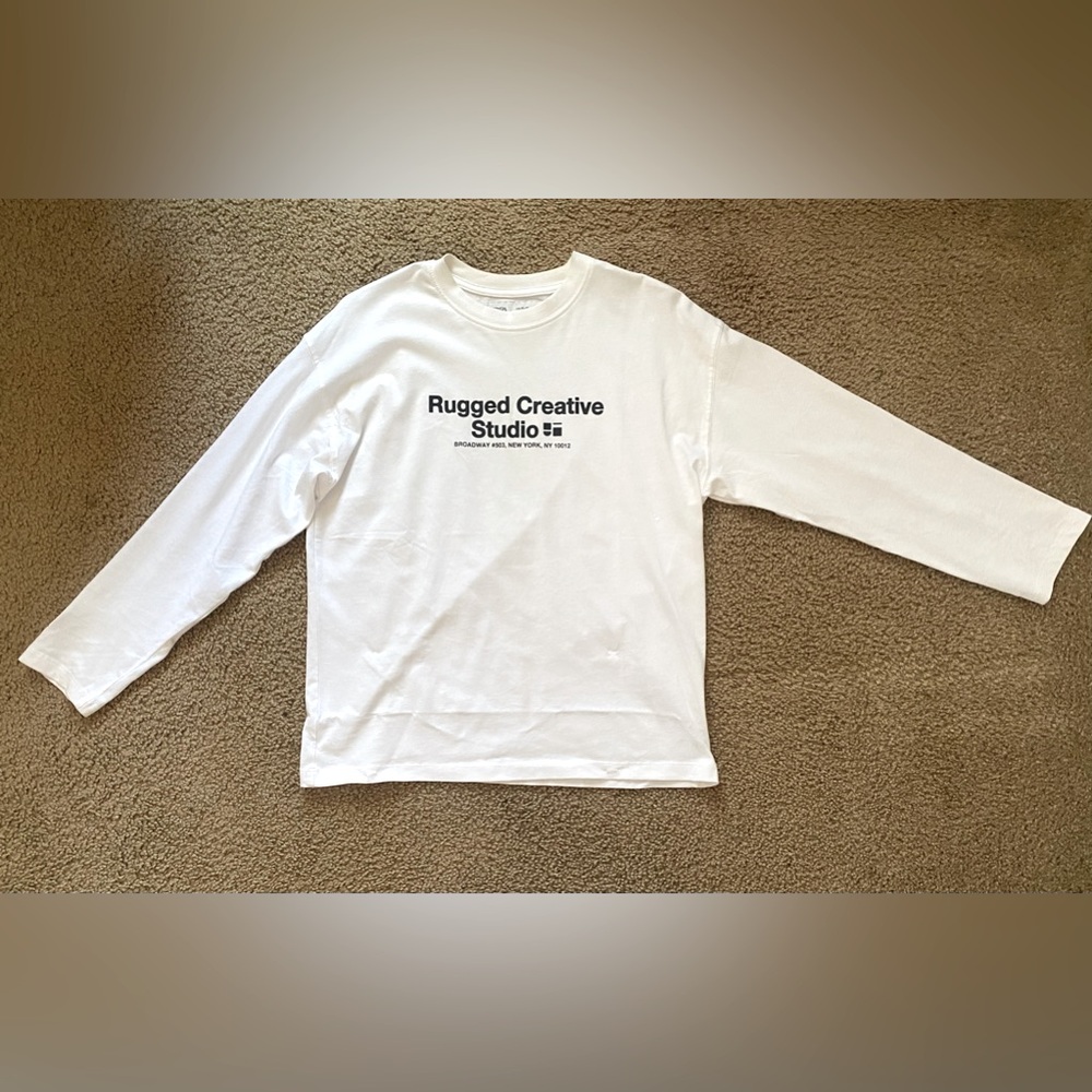 long sleeve zara graphic